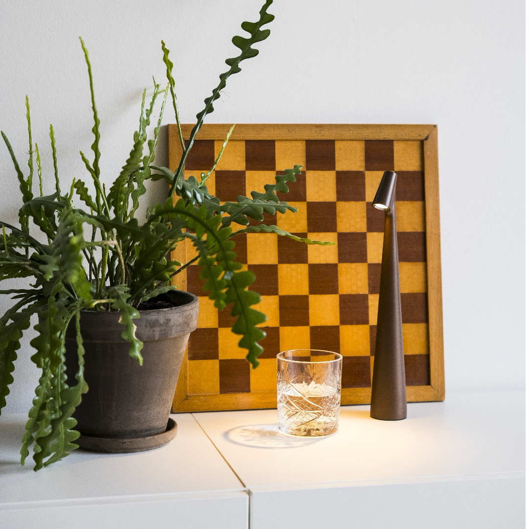 NovaLume Cordless LED Table Lamp for Warm Home Ambiance | Temsk
