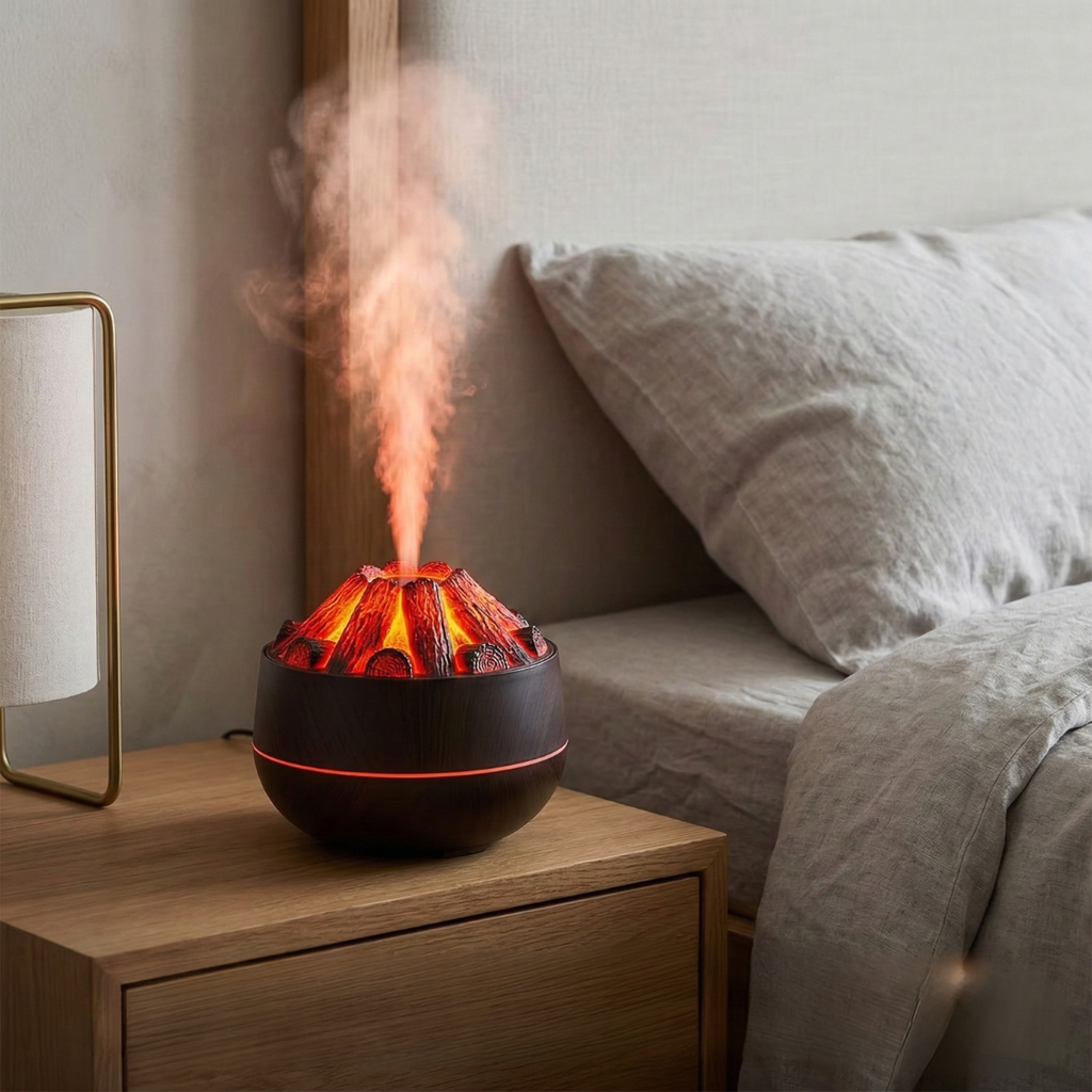 300ml Essential Oil Diffuser With Night Light For Bedroom Use | Temsk