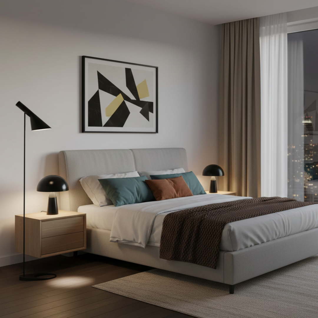 Nordic Minimalist Floor Lamp For Living Room And Bedroom | Temsk