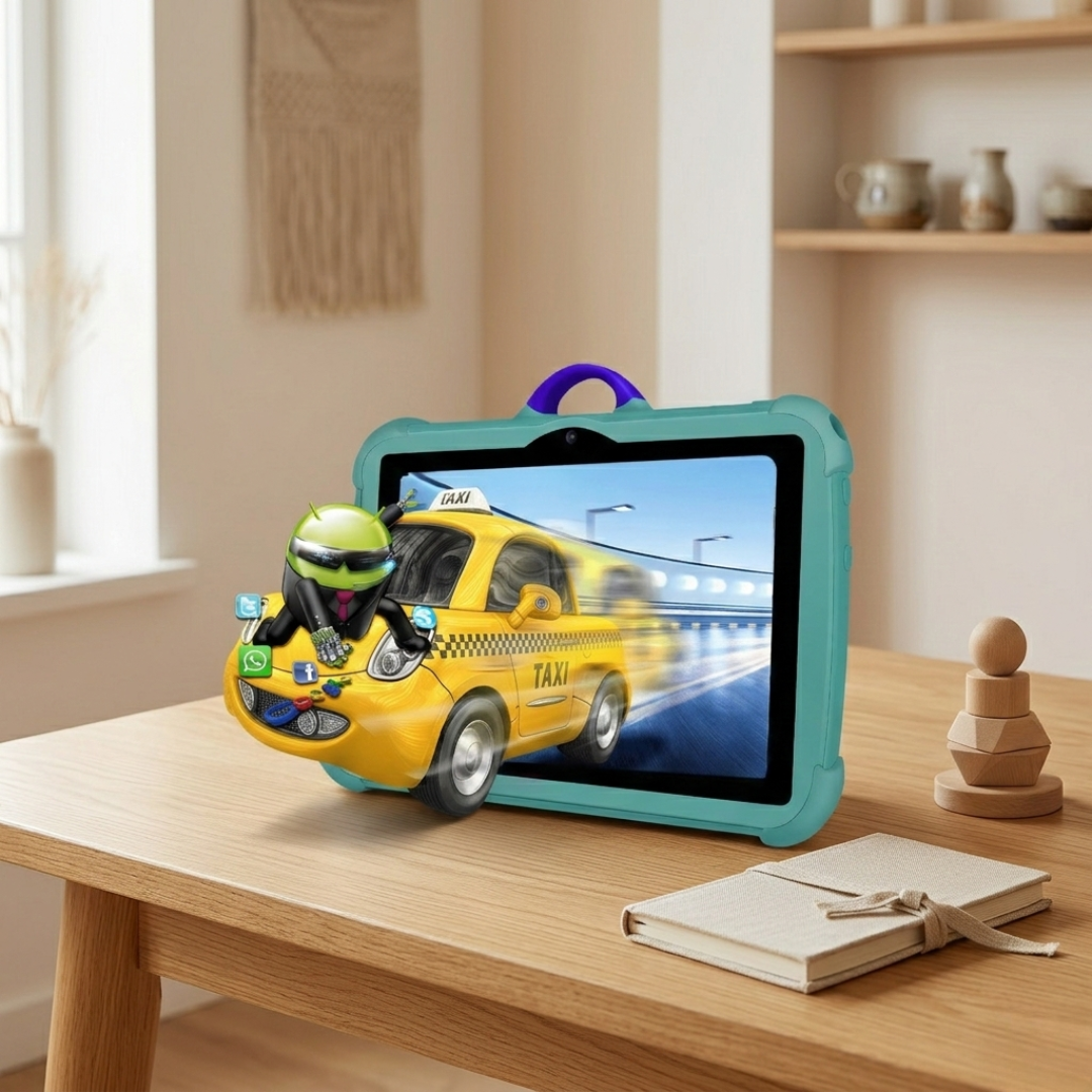 7-Inch Kids Tablet PC For Young Learners And Family Use | Temsk