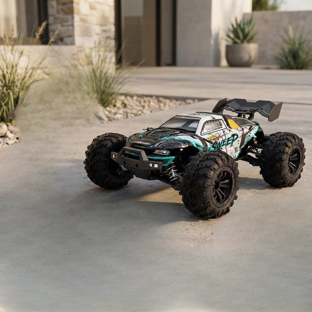 1:16 Scale 4WD RC Monster Truck 70 Kilometers Per Hour High Speed Off Road Crawler | Temsk