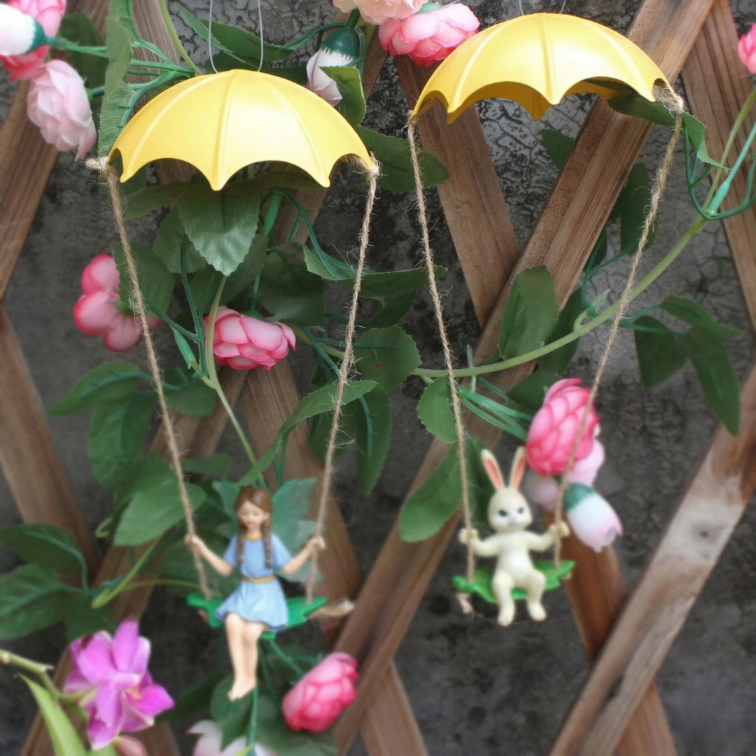Fairy Garden Hanging Decor Set For Indoor And Outdoor Use | Temsk