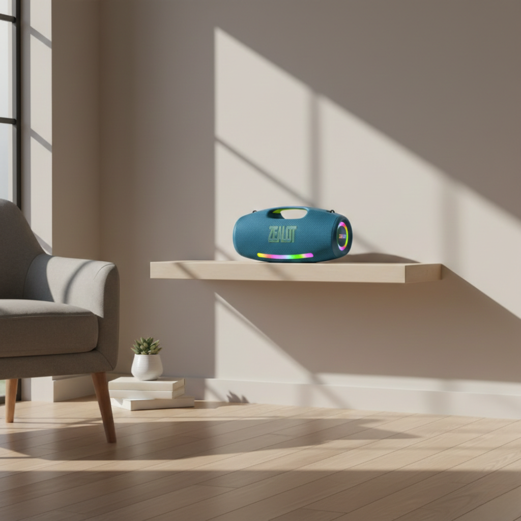 Compact Bluetooth Speaker Portable Wireless Speaker for Everyday Use | Temsk