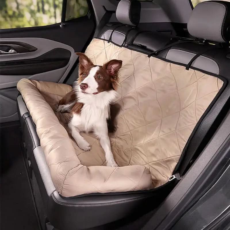 Rear Seat Dog Lounge Vodotěsný a ochranný pelíšek pro psa na každou cestu autem | Temsk