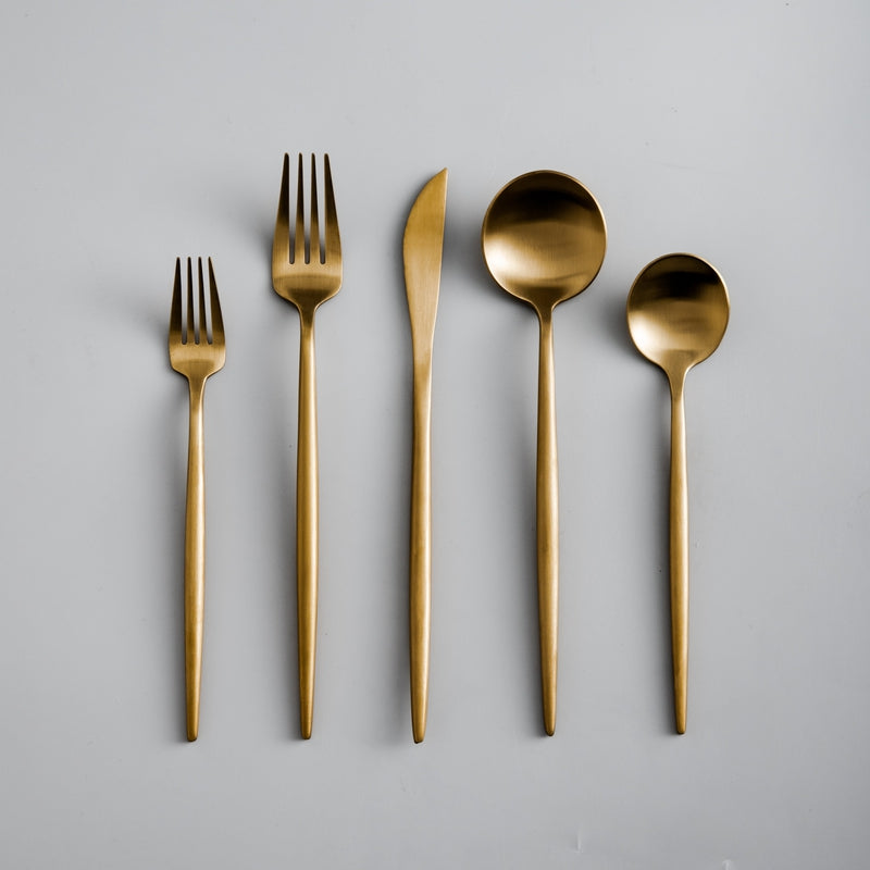 Daily Dining Flatware In Clean Minimalist Style For Everyday Use | Temsk