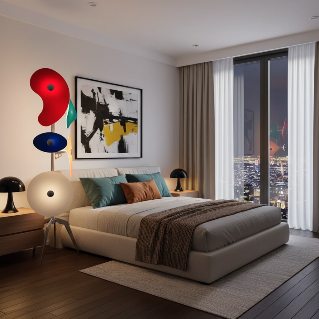 Colour Changing LED Floor Lamp For Modern Living Spaces | Temsk