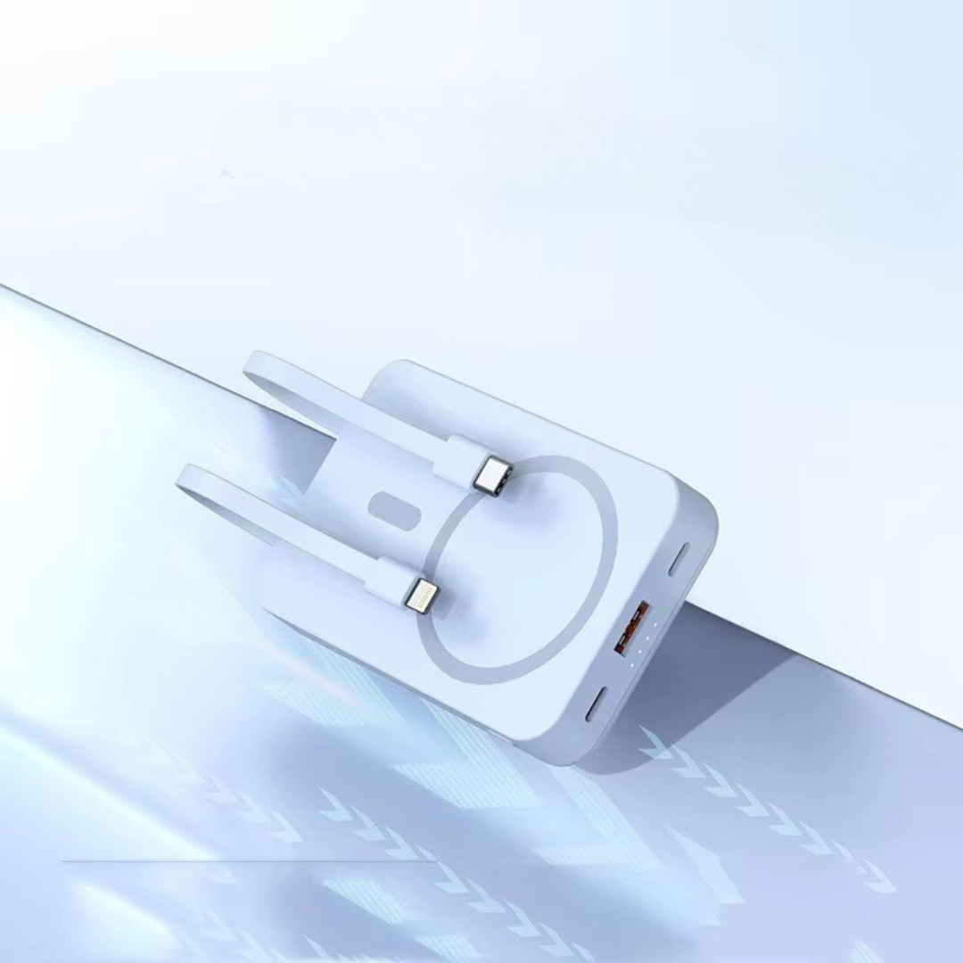 Magnetic Wireless Power Bank For Travel And Everyday Use | Temsk