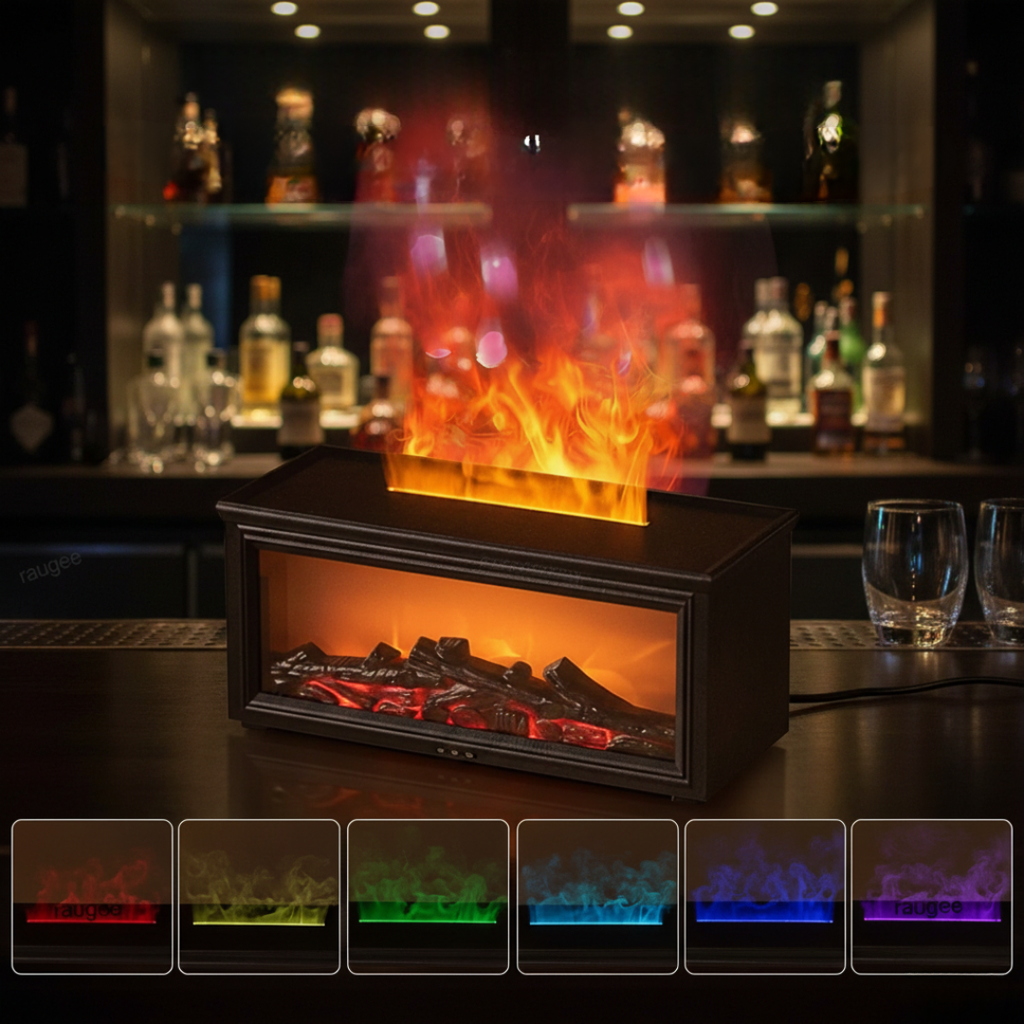 Ultrazvukový aroma difuzér Flame Mist pro domácnost nebo kancelář | Temsk