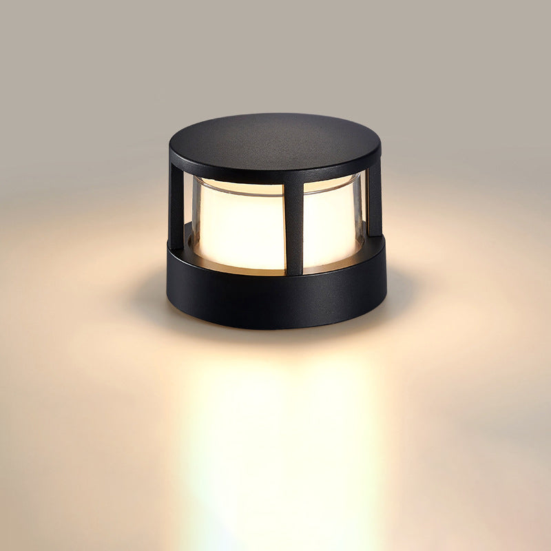 Outdoor LED-Rasenleuchte mit industriellem wasserdichtem Aluminiumzylinder | Temsk