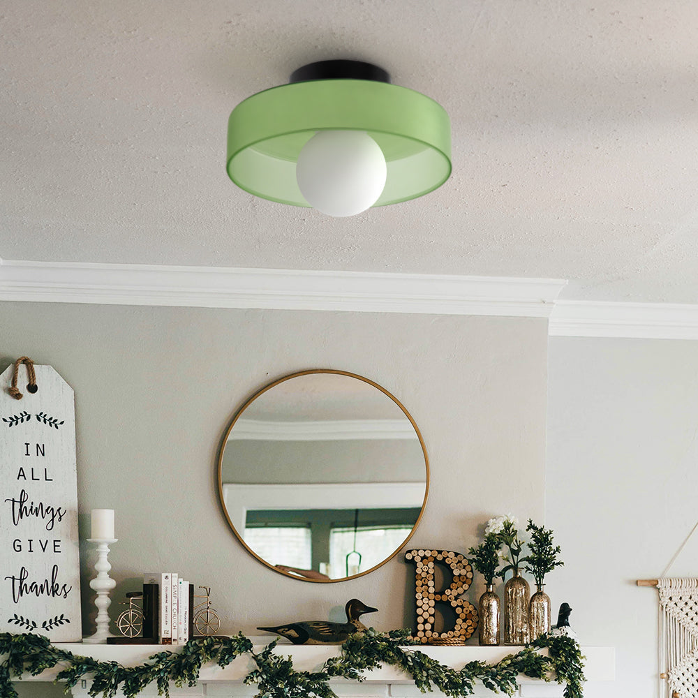 Moderne rund loftslampe til moderne indretning | Temsk