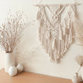 Bohemian Macrame Wall Hanging Handwoven Tapestry For Natural Home Decor | Temsk