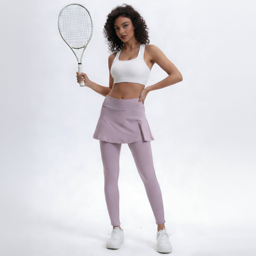 Flared High-Waist Yoga Pants With Stretch For Daily Comfort | Temsk