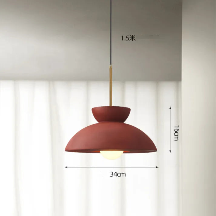 Virelle | Nordic Minimalist Pendant Light With Warm Glow | Snurv | Temsk