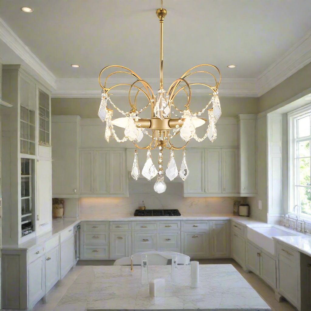 AstraLume Butterfly Ceiling Lamp For Living Room, Elegant Home Accent | Temsk