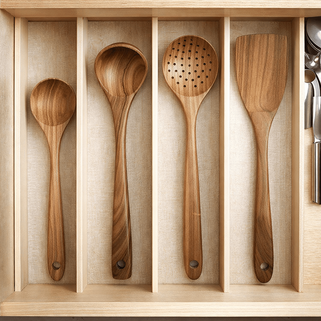 ArborOak Kitchen Utensil Set - High Quality And Stylish For Every Kitchen | Temsk