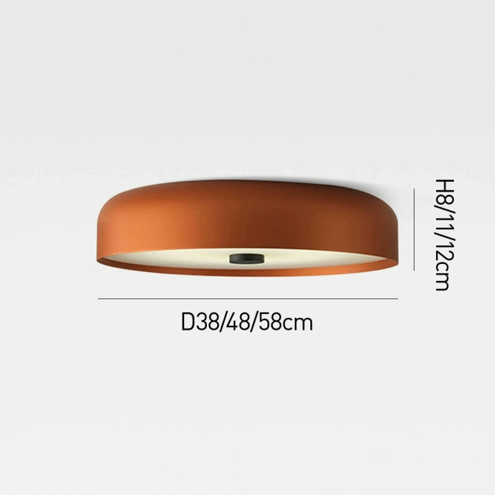 Retro-Stil nordische Deckenleuchte minimalistische LED-Aufbauleuchte | Temsk