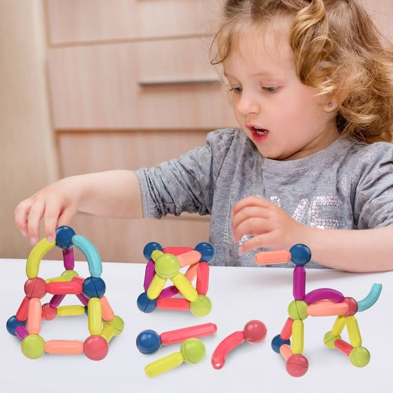 NovaStix Magnetic Creative Sticks For Imaginative Building | Temsk