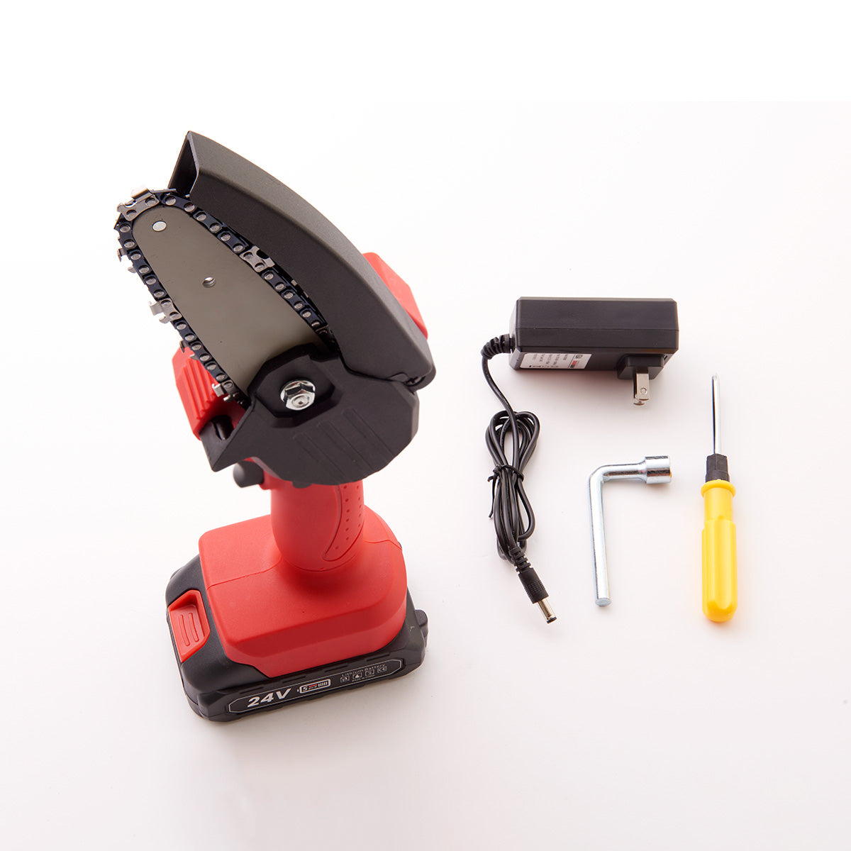Compact Electric Chainsaw for Garden Trimming and Cutting Tasks | Temsk