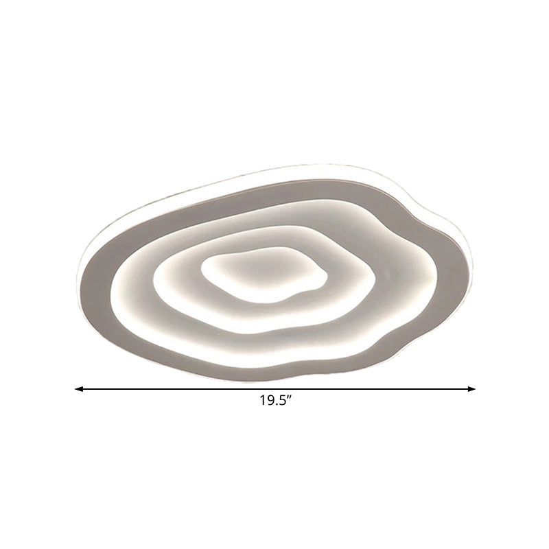 Ripple LED-Deckenlampe modern, schlank, aufliegende Montage | Temsk