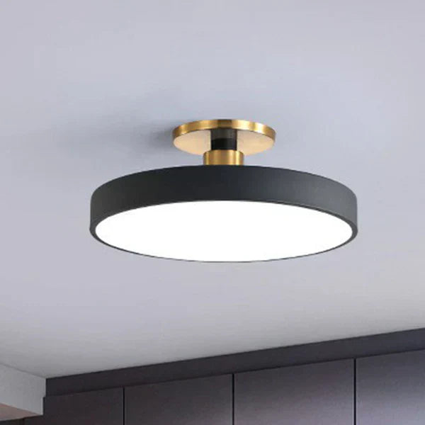 Round LED Acrylic Ceiling Light For Scandinavian Bedrooms And Living Rooms 30 40 50 60cm | Temsk
