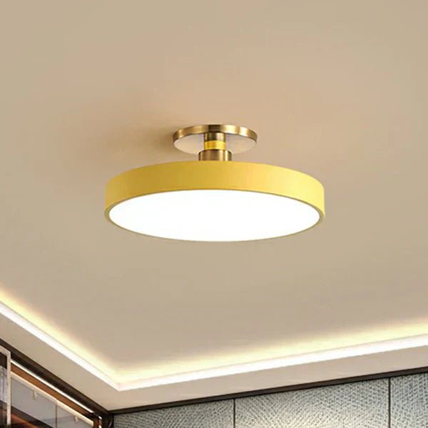 Round LED Acrylic Ceiling Light For Scandinavian Bedrooms And Living Rooms 30 40 50 60cm | Temsk
