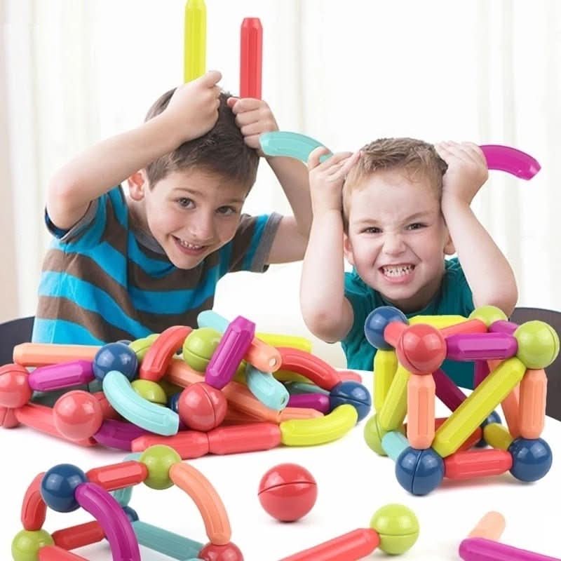 NovaStix Magnetic Creative Sticks For Imaginative Building | Temsk