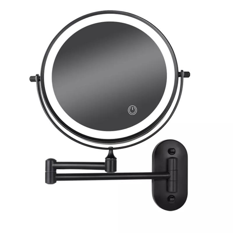 Rechargeable LED Mirror With Magnification For Makeup And Bathroom | Temsk