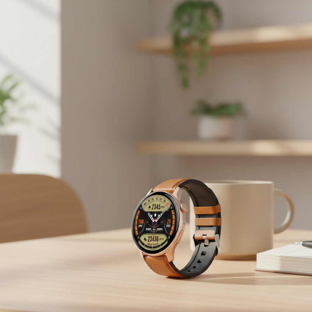 Women’s AMOLED Smartwatch With Waterproof Design And Bluetooth Calling | Temsk