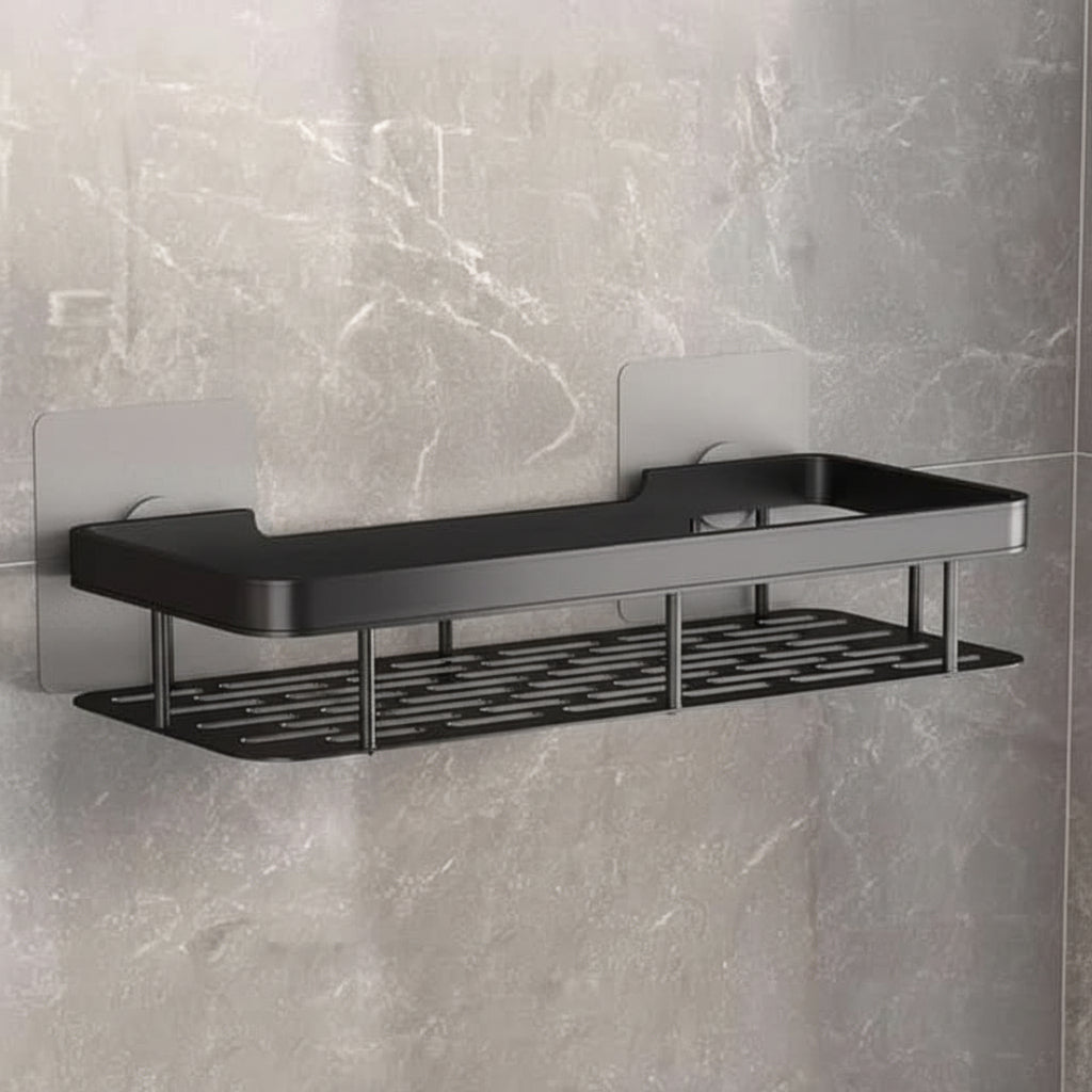 AeroShelf Adhesive Bathroom Shelf Drill-Free And Stylish For Every Bathroom | Temsk