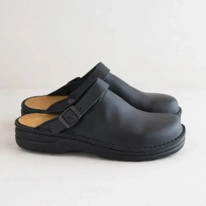 Nordale Collection Men's Slippers With Orthopedic Leather | Temsk