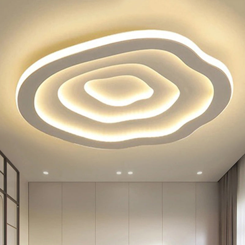 Ripple LED-Deckenlampe modern, schlank, aufliegende Montage | Temsk