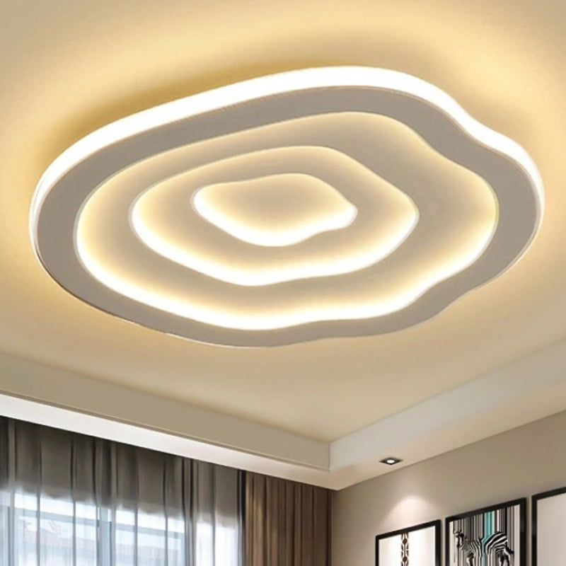 Ripple LED-Deckenlampe modern, schlank, aufliegende Montage | Temsk