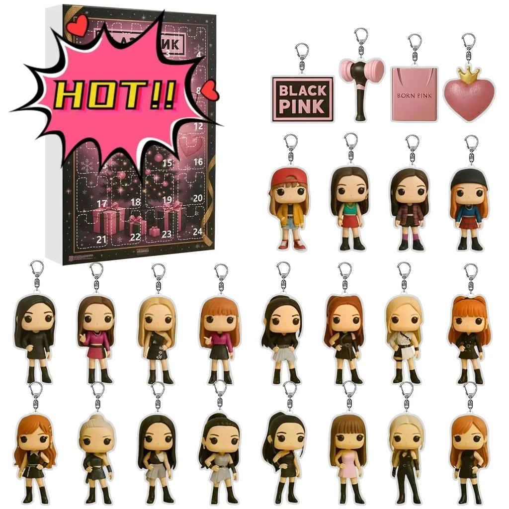AuroraDoll 24 Day Advent Calendar With Collectible Dolls For Kids And K Pop Fans | Temsk