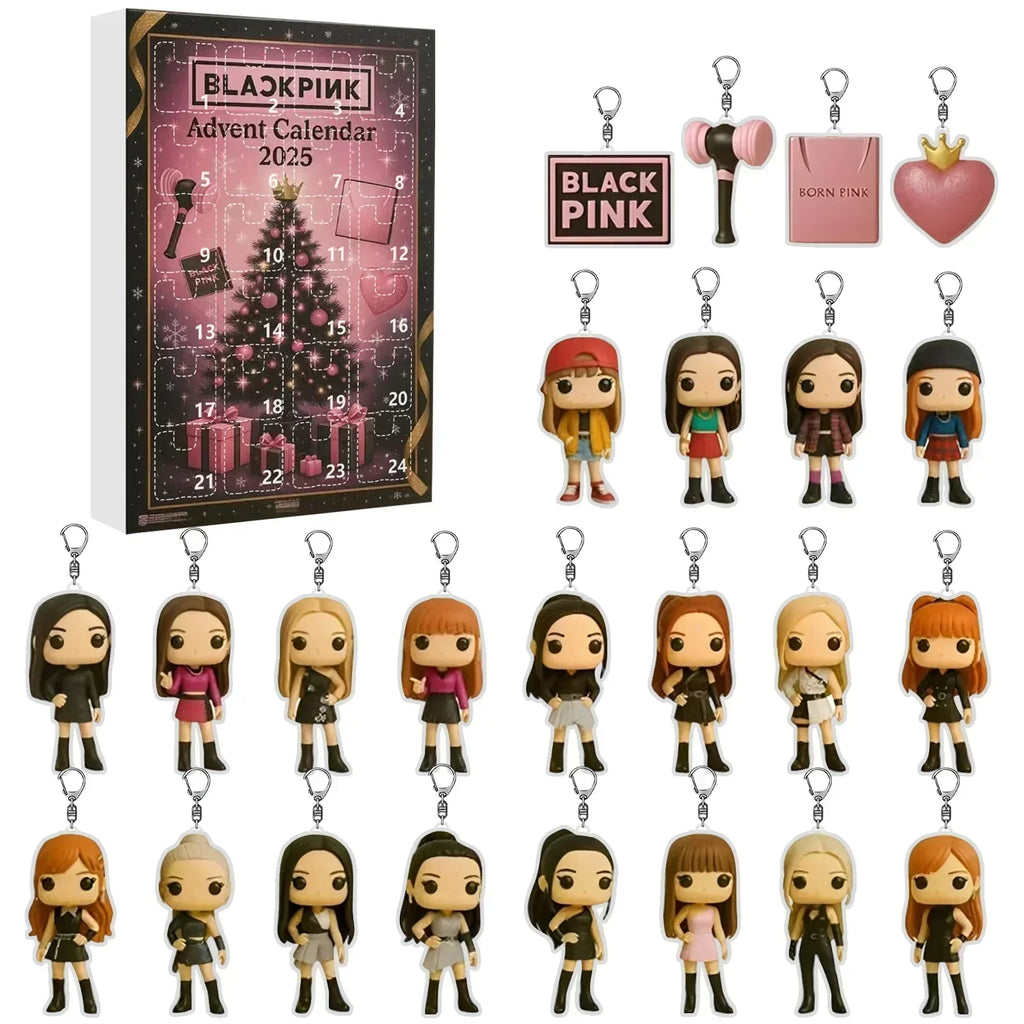 AuroraDoll 24 Day Advent Calendar With Collectible Dolls For Kids And K Pop Fans | Temsk
