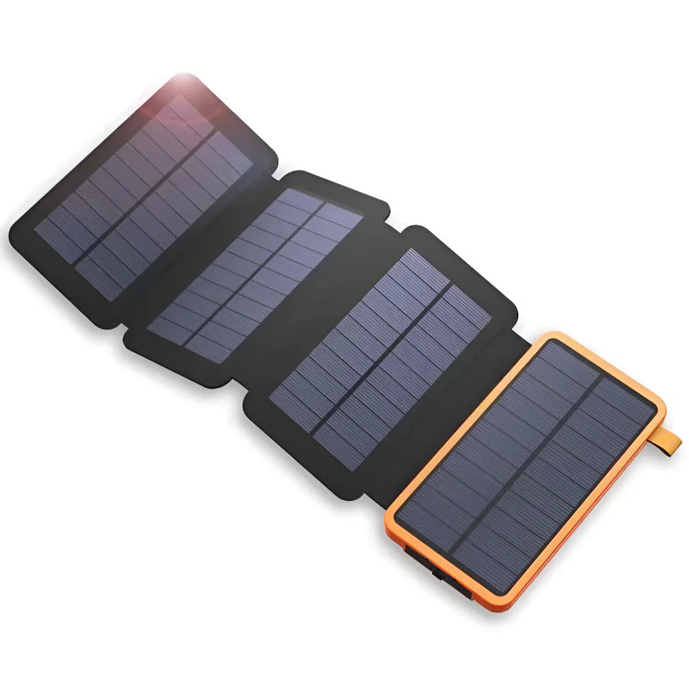 Foldable Solar Power Bank For Travel And Outdoor Charging | Temsk