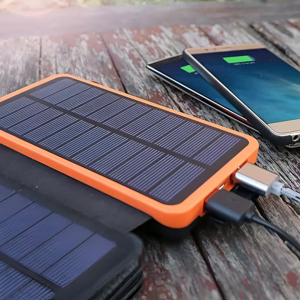 Foldable Solar Power Bank For Travel And Outdoor Charging | Temsk
