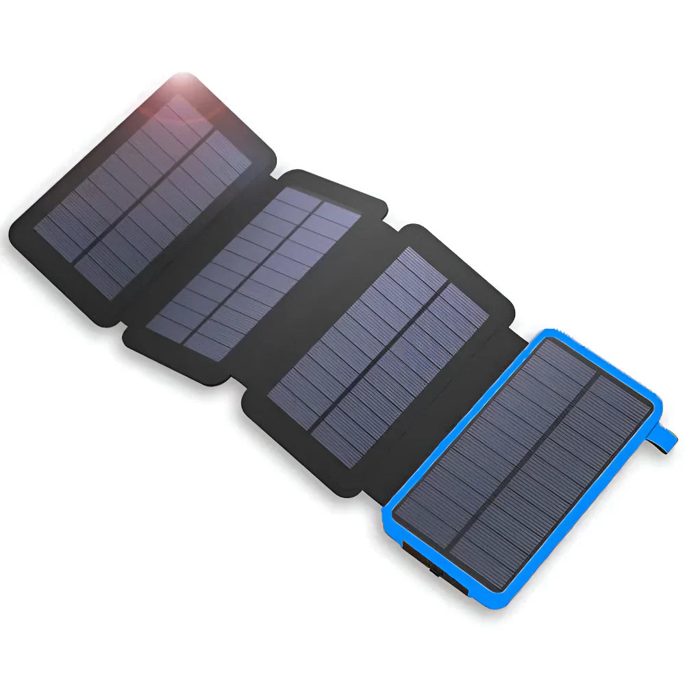 Foldable Solar Power Bank For Travel And Outdoor Charging | Temsk