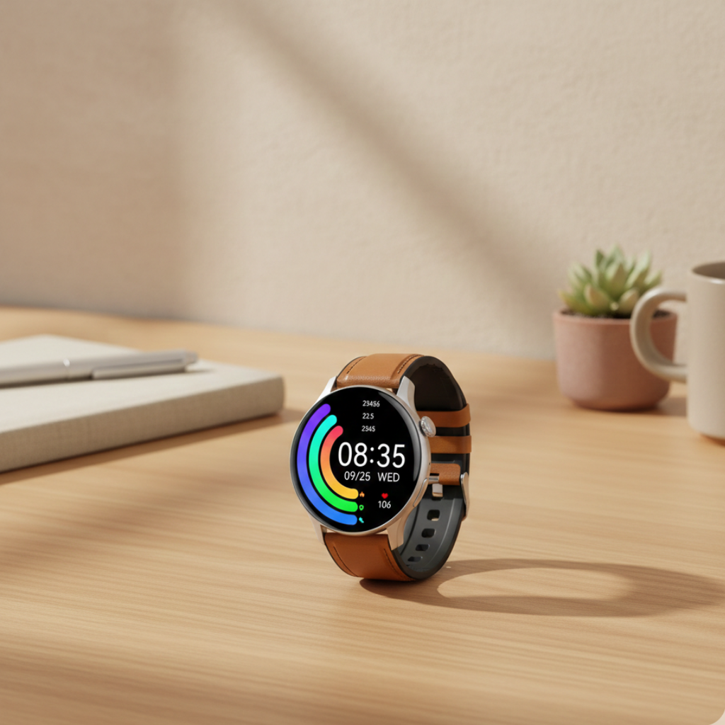 Women’s AMOLED Smartwatch With Waterproof Design And Bluetooth Calling | Temsk