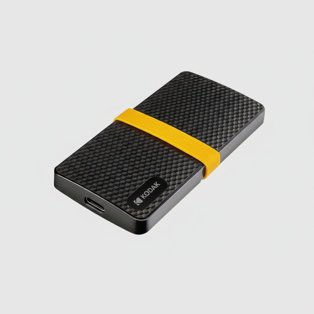 Compact USB-C SSD External Drive For Tablet File Storage | Temsk