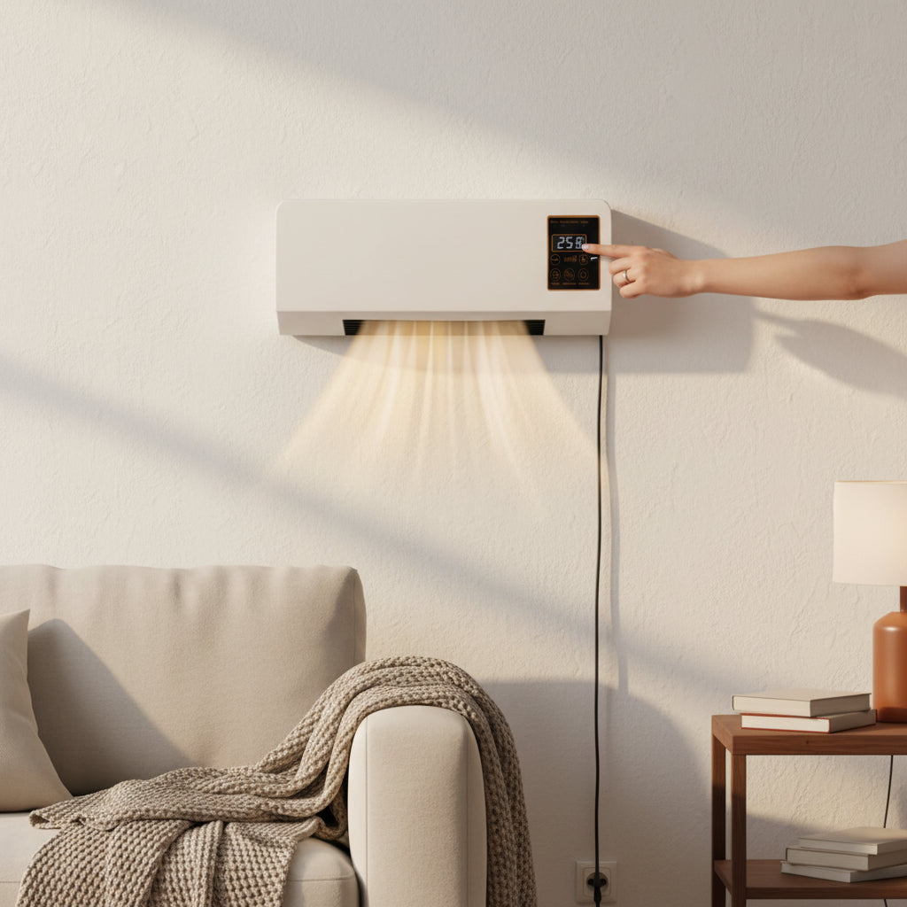 Tragbare 14000 BTU Klimaanlage mit Heiz- und Kühlfunktion und Fernbedienung | Temsk