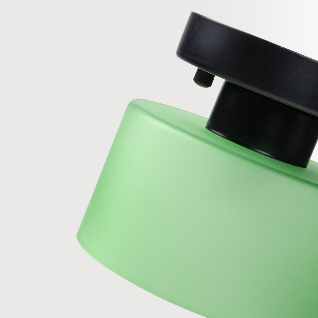 Amber glas retro loftslampe E27/E26 til køkken, gang og stue | Temsk