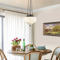 Lunara Contemporary Glass and Steel Pendant Light for Modern Interiors | Snurv | Temsk