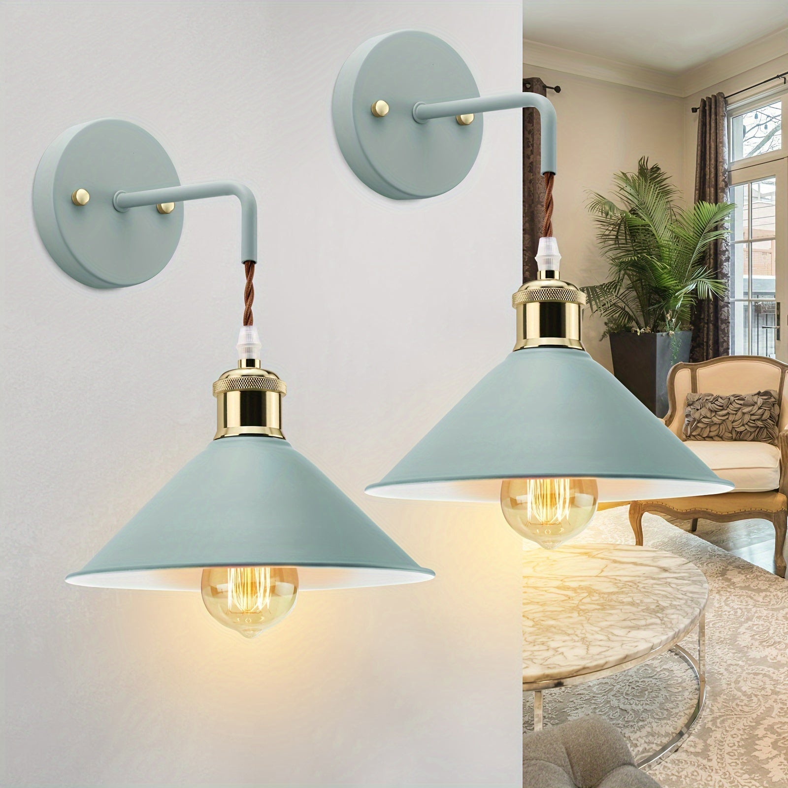 Industrial Oil-Rubbed Metal Wall Sconce For Living Spaces | Temsk