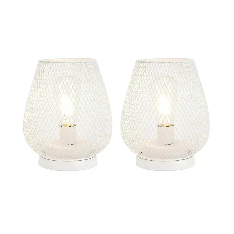 NovaLume Wireless Metal Table Lamp With Warm LED Edison Light For Cozy Rooms | Temsk