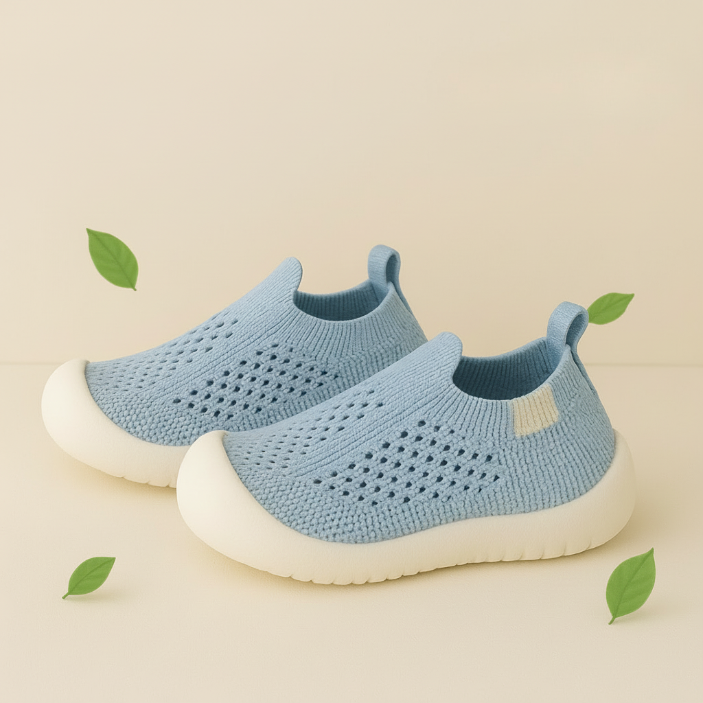 Lightweight Kids Sneakers With Breathable Mesh And Non Slip Sole | Temsk