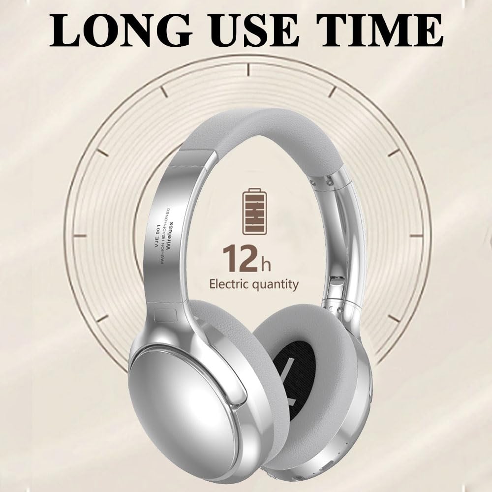 Temsk Wireless TV Headphones With Base Unit For Private Home Listening