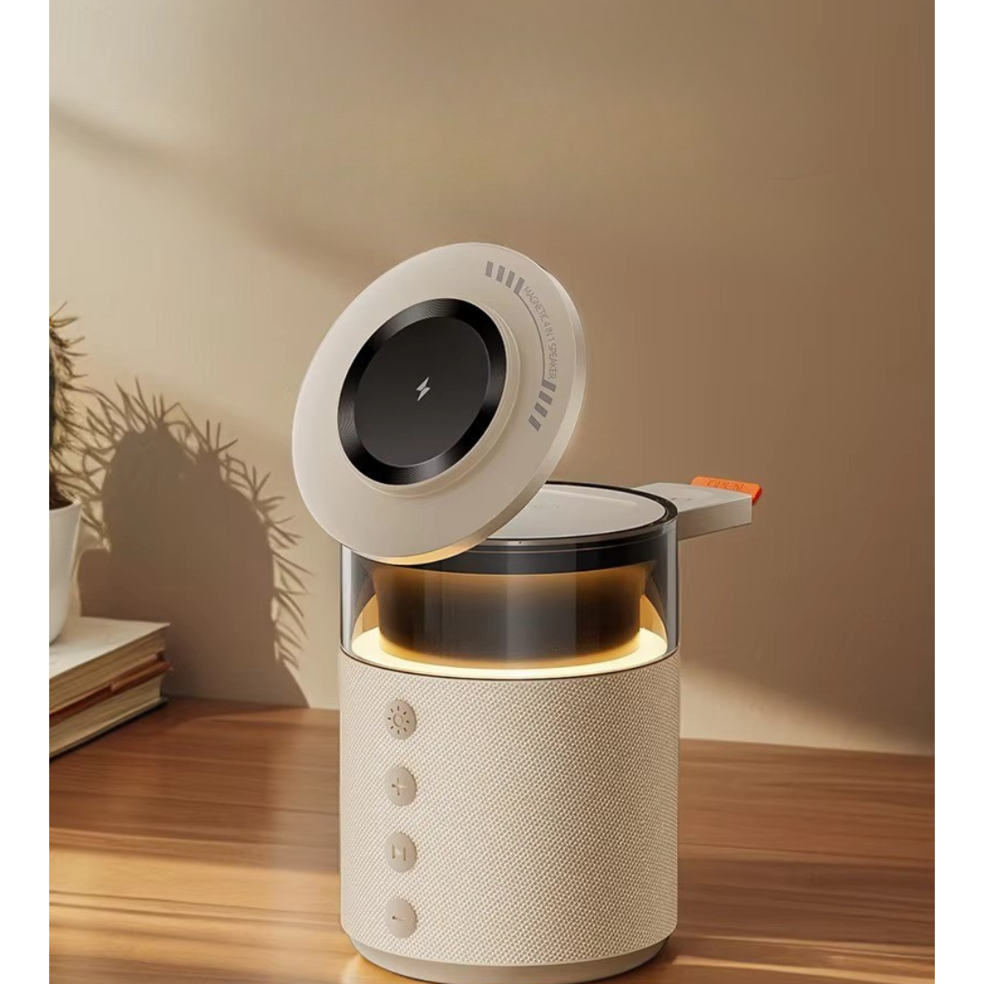 Magnetická bezdrátová nabíjecí stanice pro iPhone, iWatch a AirPods | Temsk