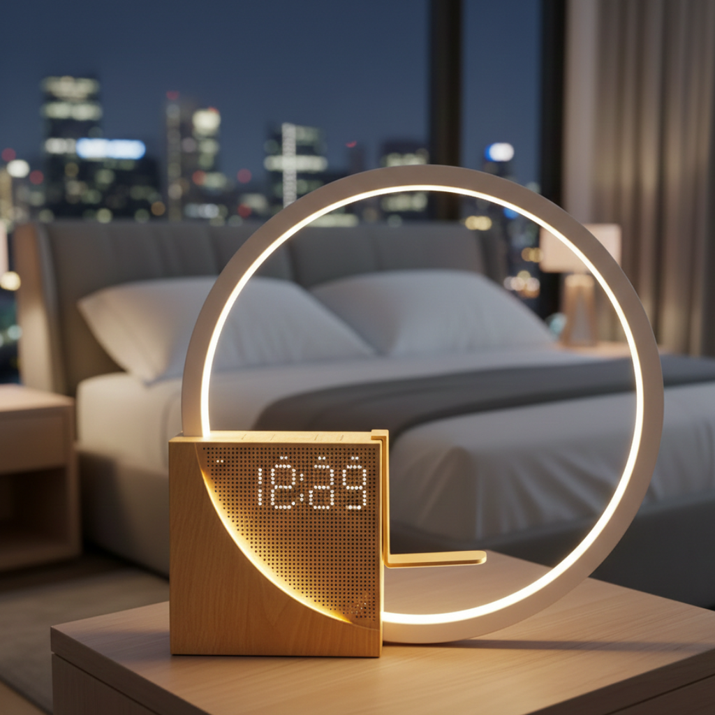Touch Bedside Lamp With White Noise For Sleep In Bedroom | Temsk