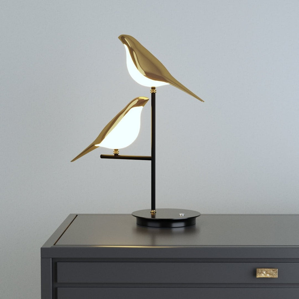 Golden Birdlight Wall Light Modern Nordic LED Sconce | Temsk