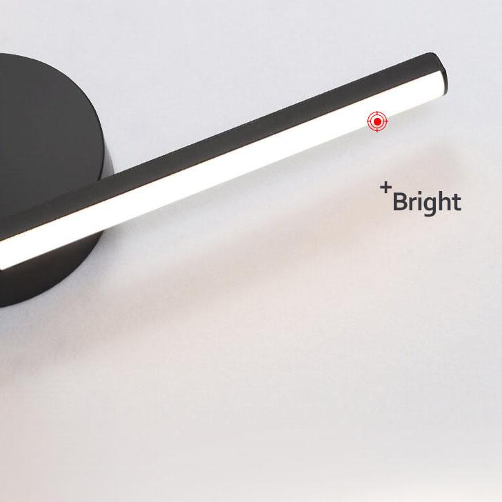 Kurvenlinien-LED-Wandleuchte mit skulpturalem Bogenlicht | Temsk